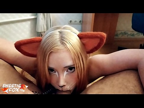 ❤️ Kitsune swallowing cock and cum in her mouth ❤️ Sex video at en-gb.muitohentai.ru ️❤